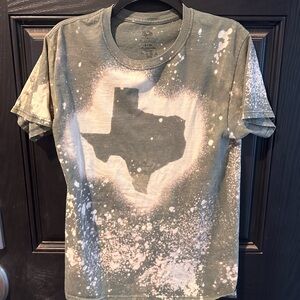 Texas Bleach Dye T-Shirt